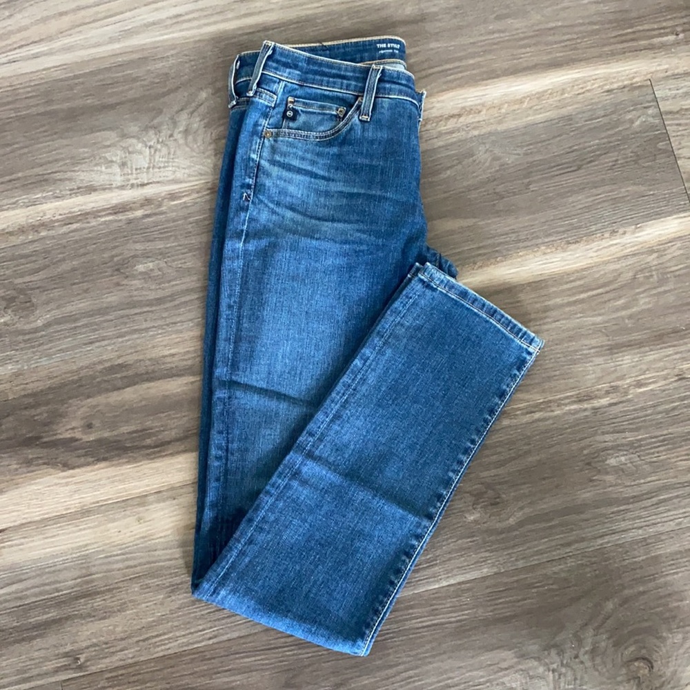 AG The Stilt; Cigarette leg jeans